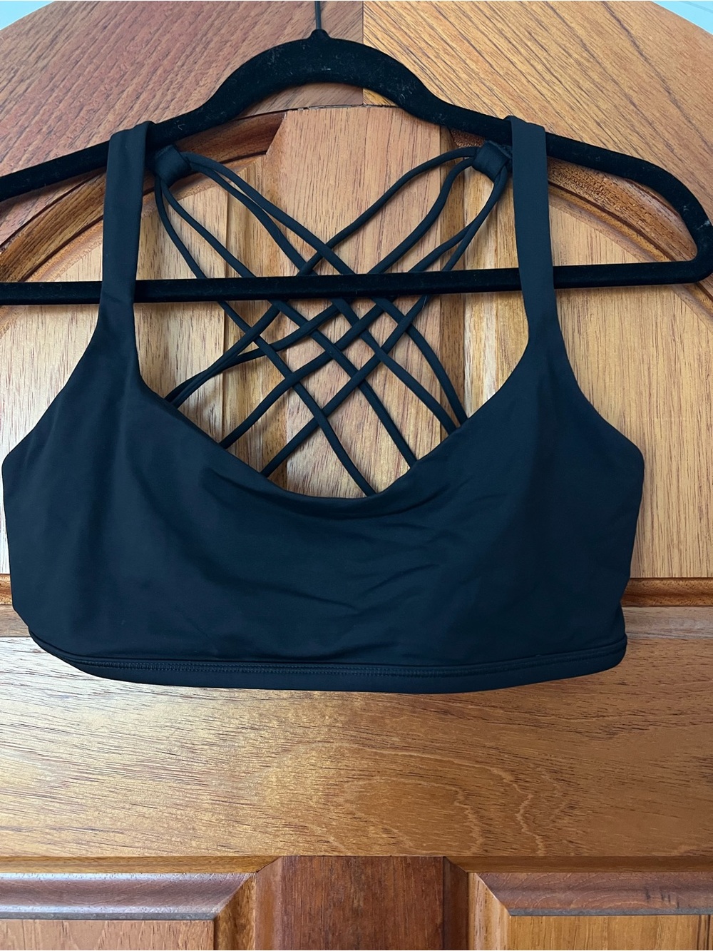 Lululemon Free To Be Wild Bra Size 12 RT $48 Black